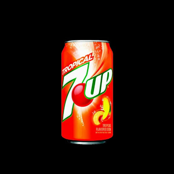 7up Tropical Fruit Flavor Drink Soda (Canada)