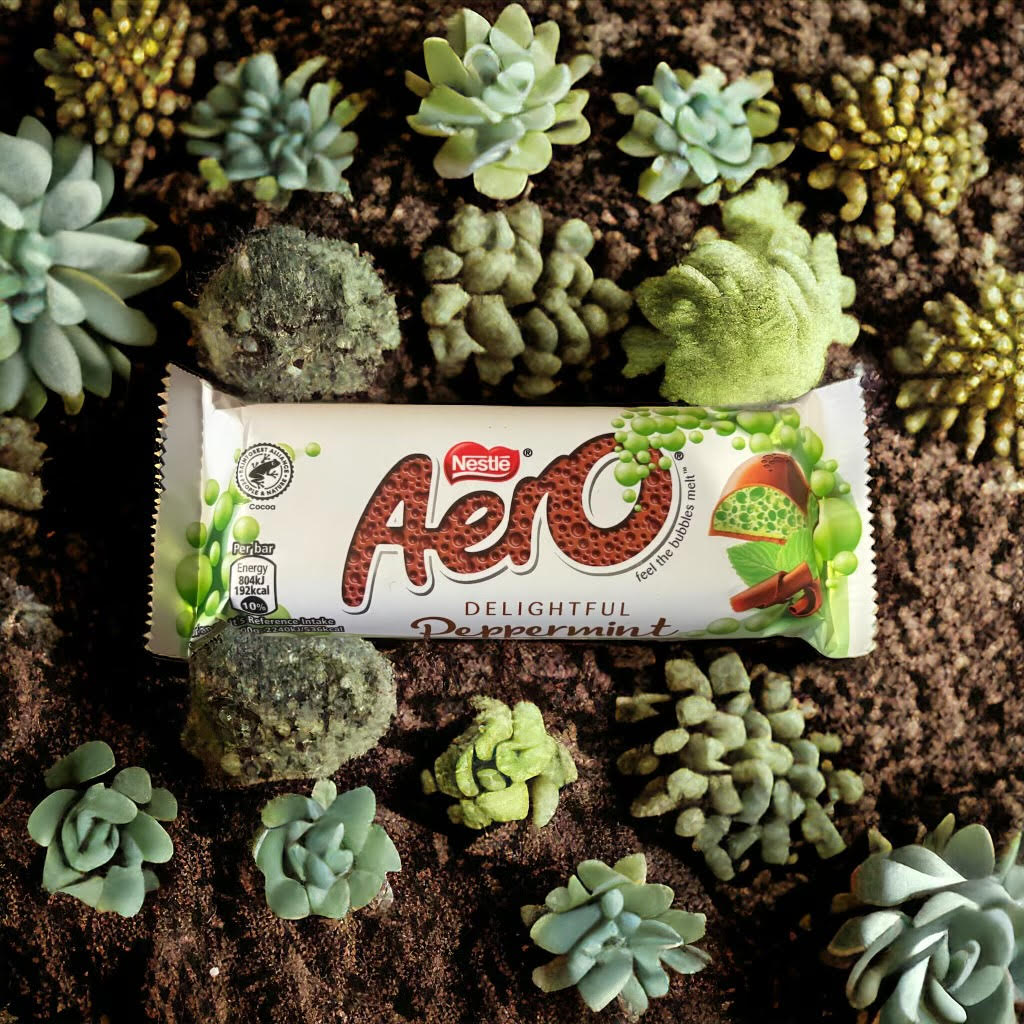 Nestle Aero Peppermint Delight Chocolate Bar (UK)