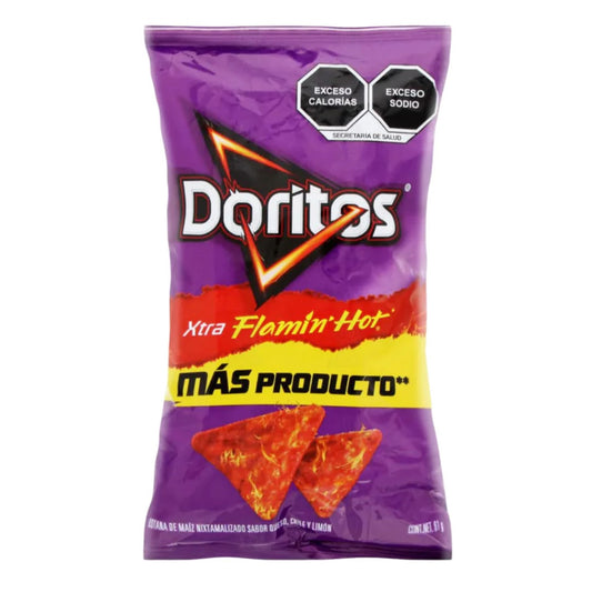 Doritos Ultra Flaming Hot Potato Chips (Mexico)