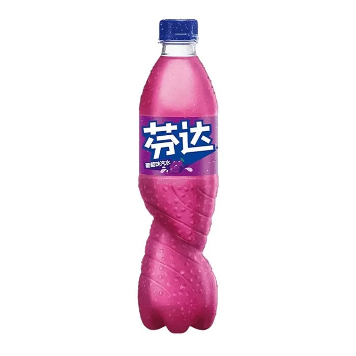 Fanta Grape Berry Flavor Drink Soda (China)