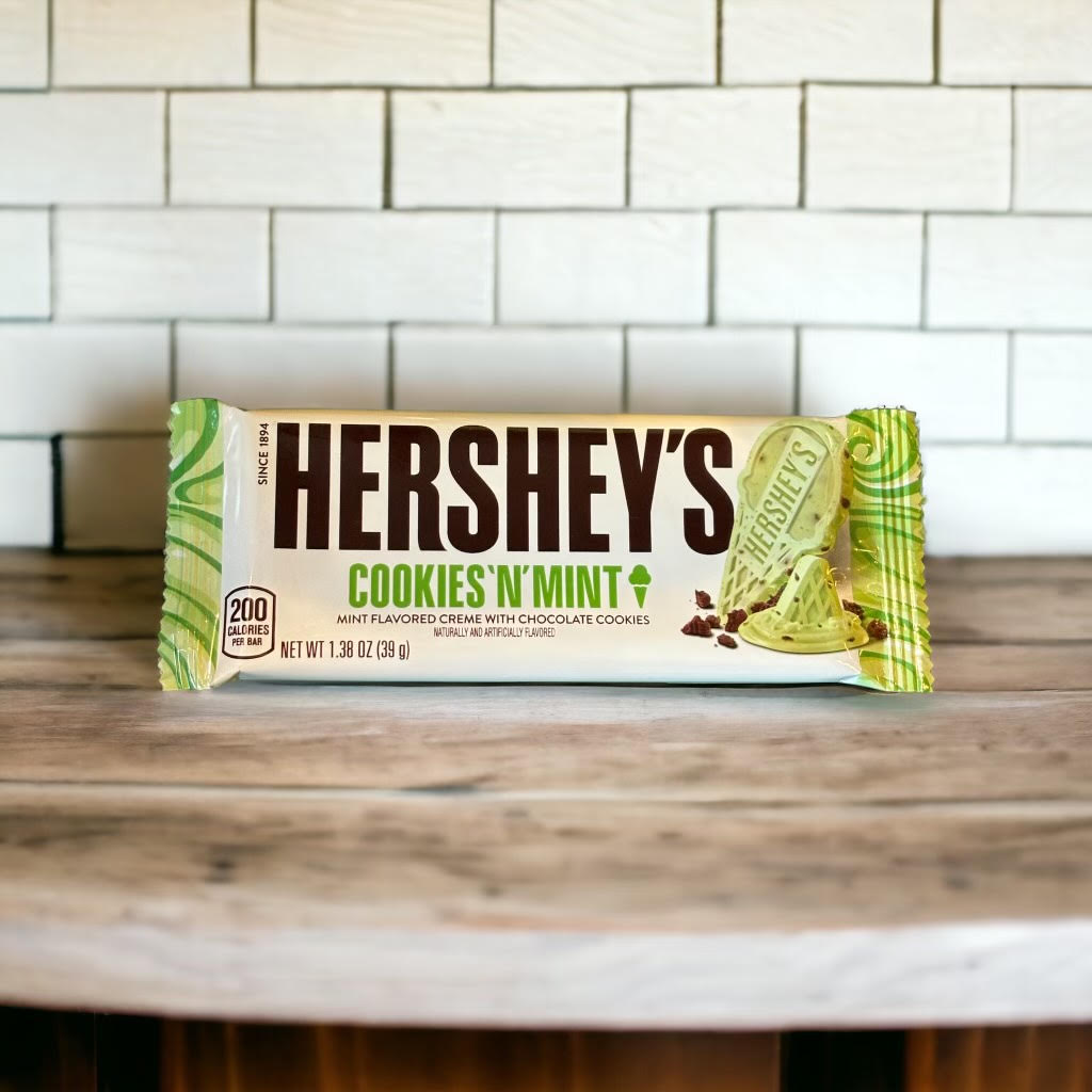 Hershey's Cookies 'N' Mint Chocolate Bar (Mexico)