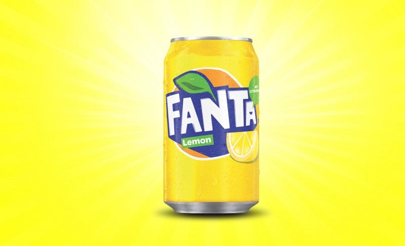 Fanta Lemon Flavor Drink Soda (UK)