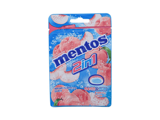 Mentos Candy Peach & Ramune Flavor (China)