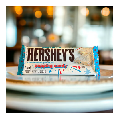 Hershey's White Chocolate Bar with Popping Candy & Sprinkles (UK)