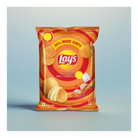 Lays West Indies Hot Sweet Chilli Potato Chips (India)