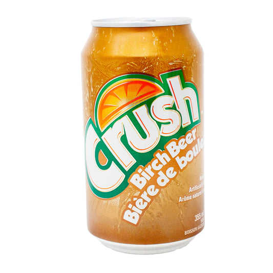 Crush Birch Beer Flavor Drink Soda (Canada)