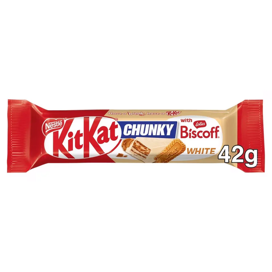 Kit Kat Chunky White Chocolate Biscoff Cookie (Canada)