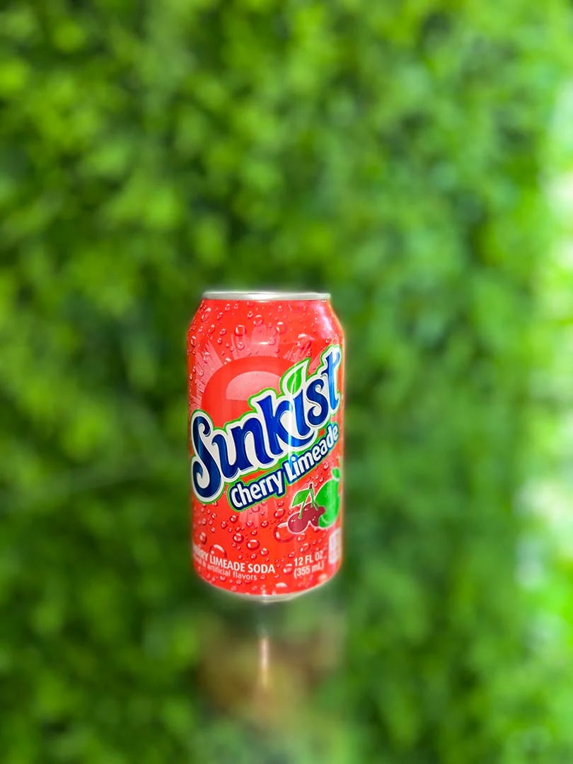 Sunkist Cherry Limeade Drink Soda (Canada)