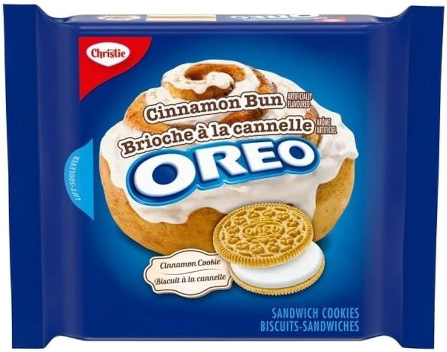 Oreo Cinnamon Bun Cookies Box (Canada)