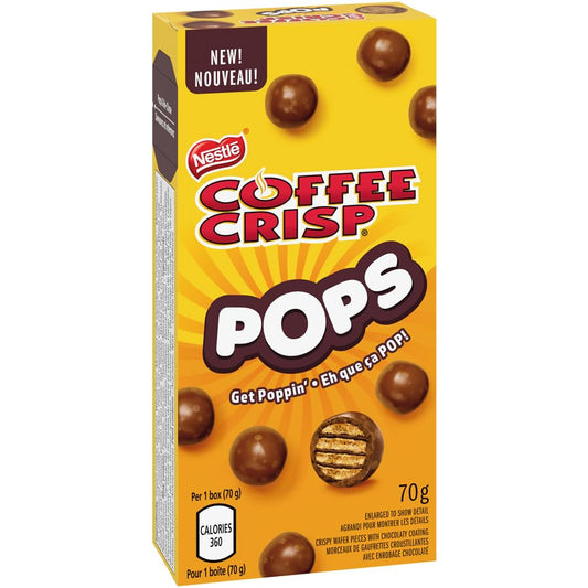 Coffee Crisp Pops Chocolate Wafer Balls (Canada)