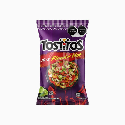 Tostitos Flaming Hot Potato Chips (Mexico)