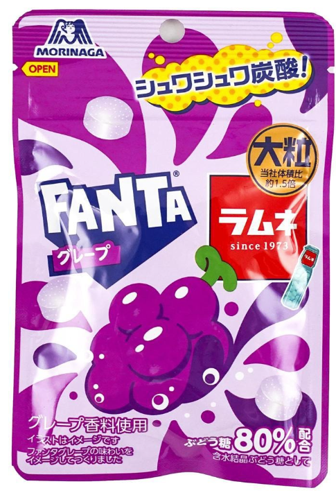 Fanta Candy Grape & Ramune Flavor (Japan)