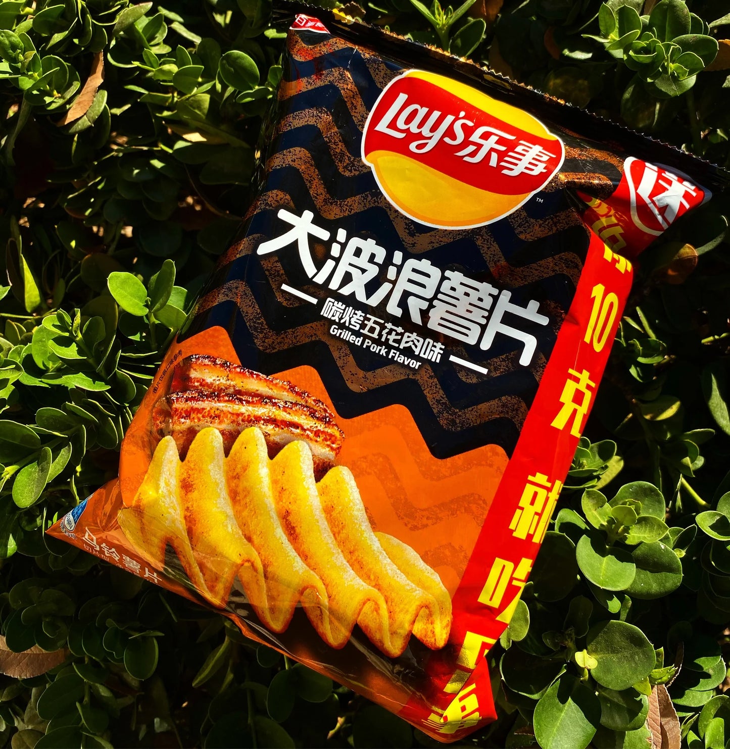 Lays Grilled Pork Belly Potato Chips (China)