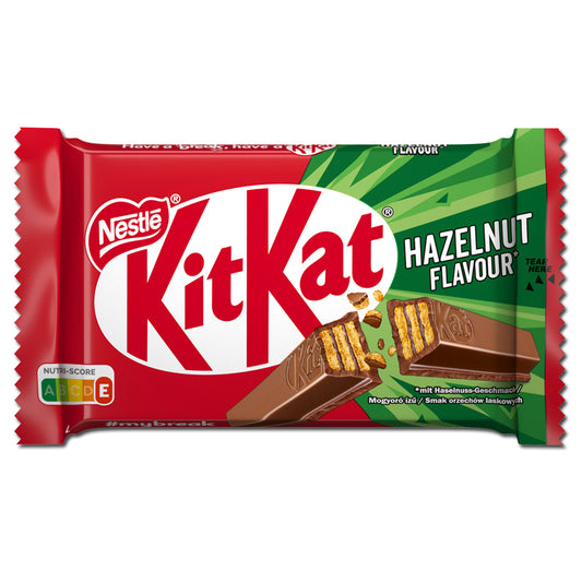 Kit Kat Hazelnut Chocolate Wafers (UK)