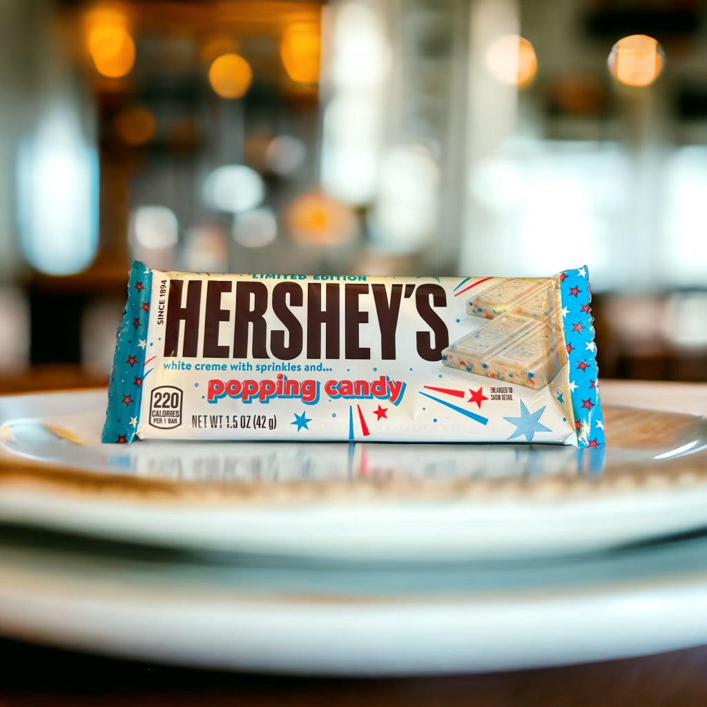 Hershey's White Chocolate Bar with Popping Candy & Sprinkles (UK)