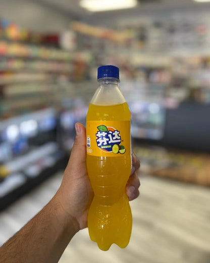 Fanta Pineapple Flavor Drink Soda (China)