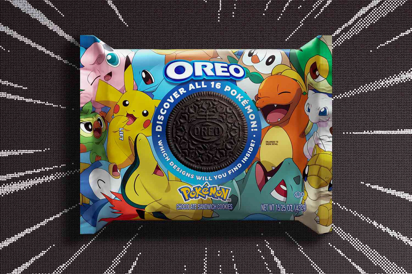 Oreo Chocolate Pokemon Cookies Box (Vietnam)