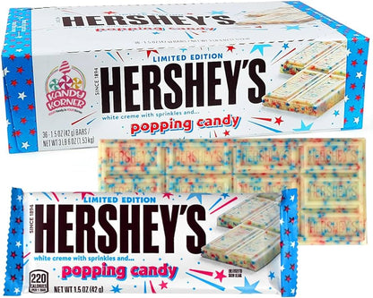 Hershey's White Chocolate Bar with Popping Candy & Sprinkles (UK)