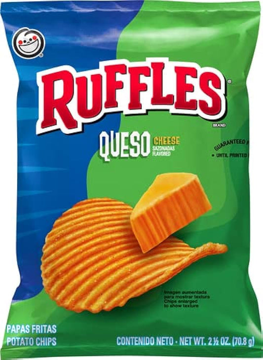 Ruffles Queso Potato Chips (Mexico)