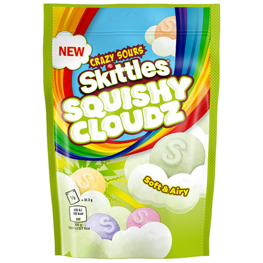 Skittles Squishy Sour Fruit Marshmellow Clouds (UK)