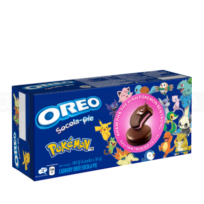 Oreo Cadbury Socola Chocolate Strawberry Pie Cookies Box (Vietnam)