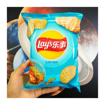 Lays Fried Crab Potato Chips (China)