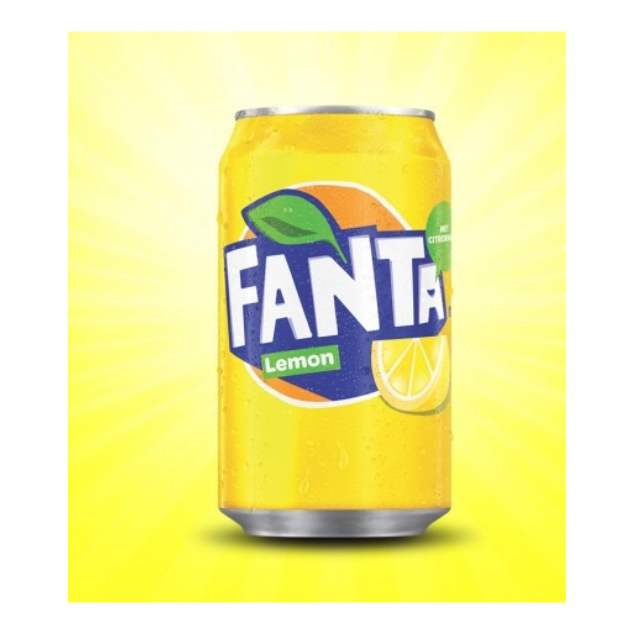 Fanta Lemon Flavor Drink Soda (UK)