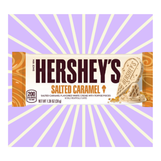 Hershey's Salted Caramel Chocolate Bar (Mexico)