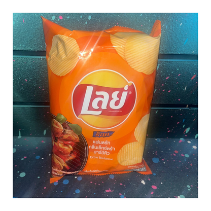 Lays Mala EXTRA BBQ Potato Chips (Thailand)