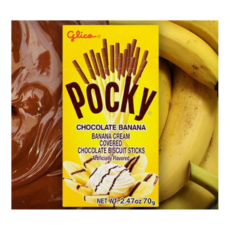 Pocky Sticks Banana Cream Pie Flavor (Japan)