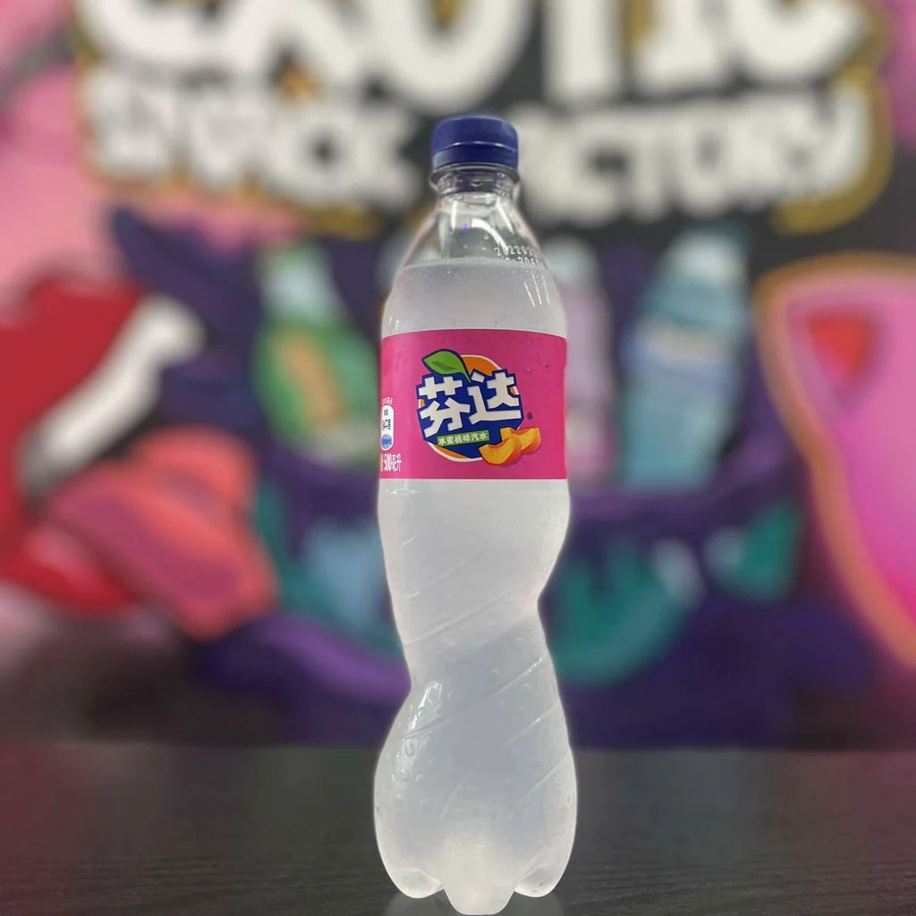 Fanta White Peach Flavor Drink Soda (China)